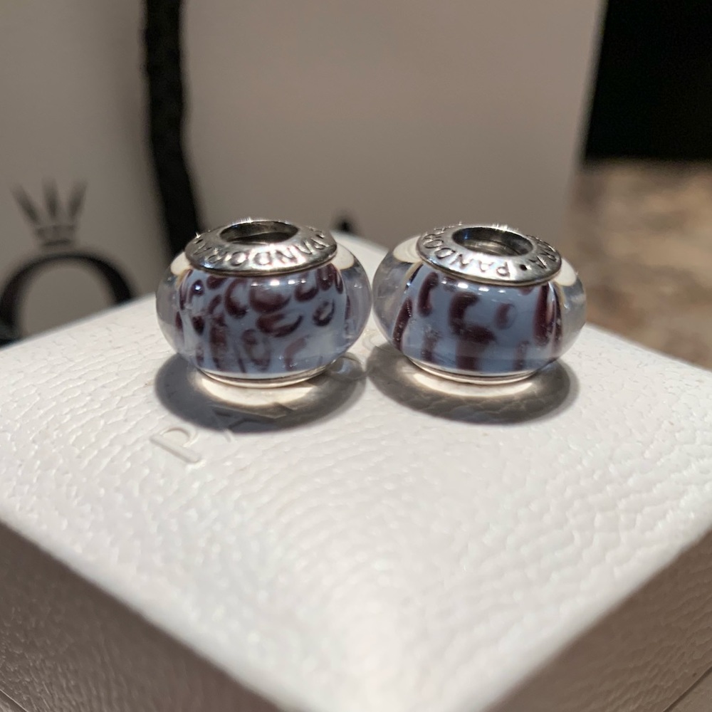 Pandora Snow Leopard charm